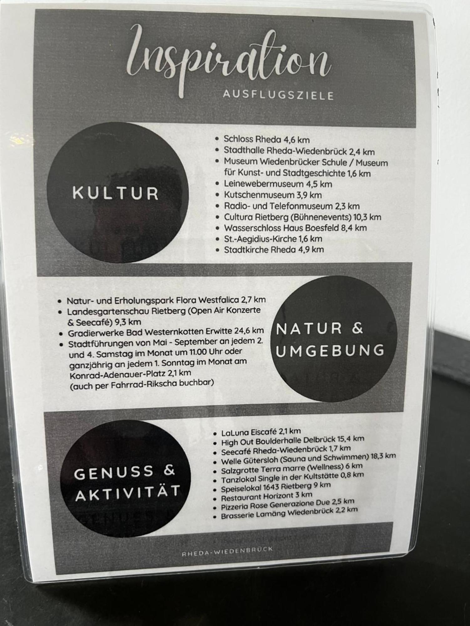 Rheda-Wiedenbrück Stilvolle Studiowohnung Mit Sonnenterasse מראה חיצוני תמונה